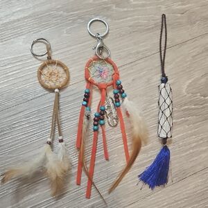 Dreamcatcher Keychain Set - Multicolor